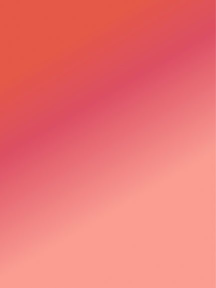 Gradient background transitioning from coral to pink