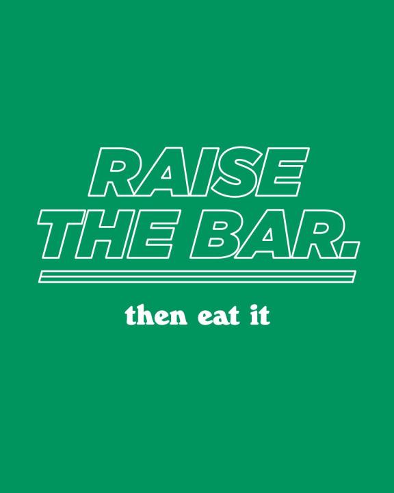 Instagram image with caption: Raise the Bar