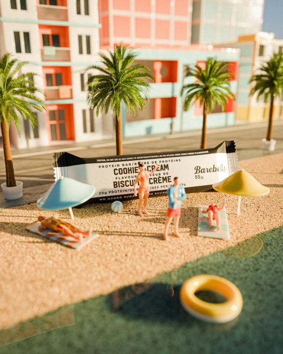 Instagram image with caption: Cookies & Cream am Strand