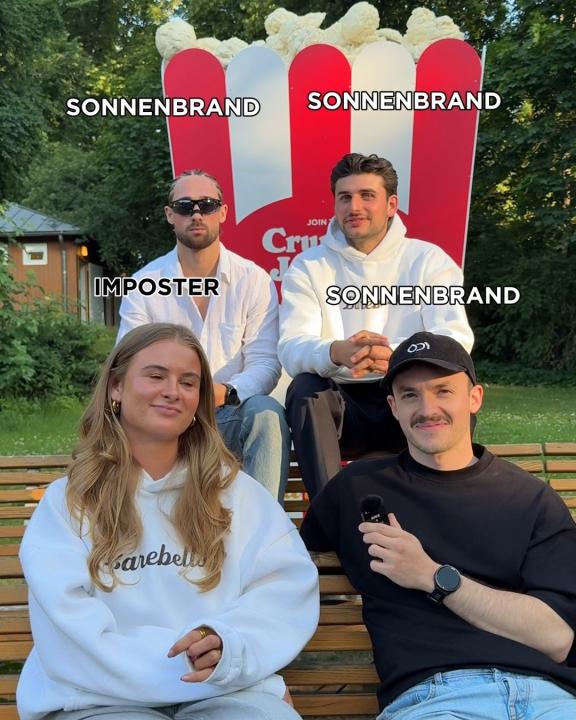Instagram image with caption: Hättet ihr  als Imposter erkannt