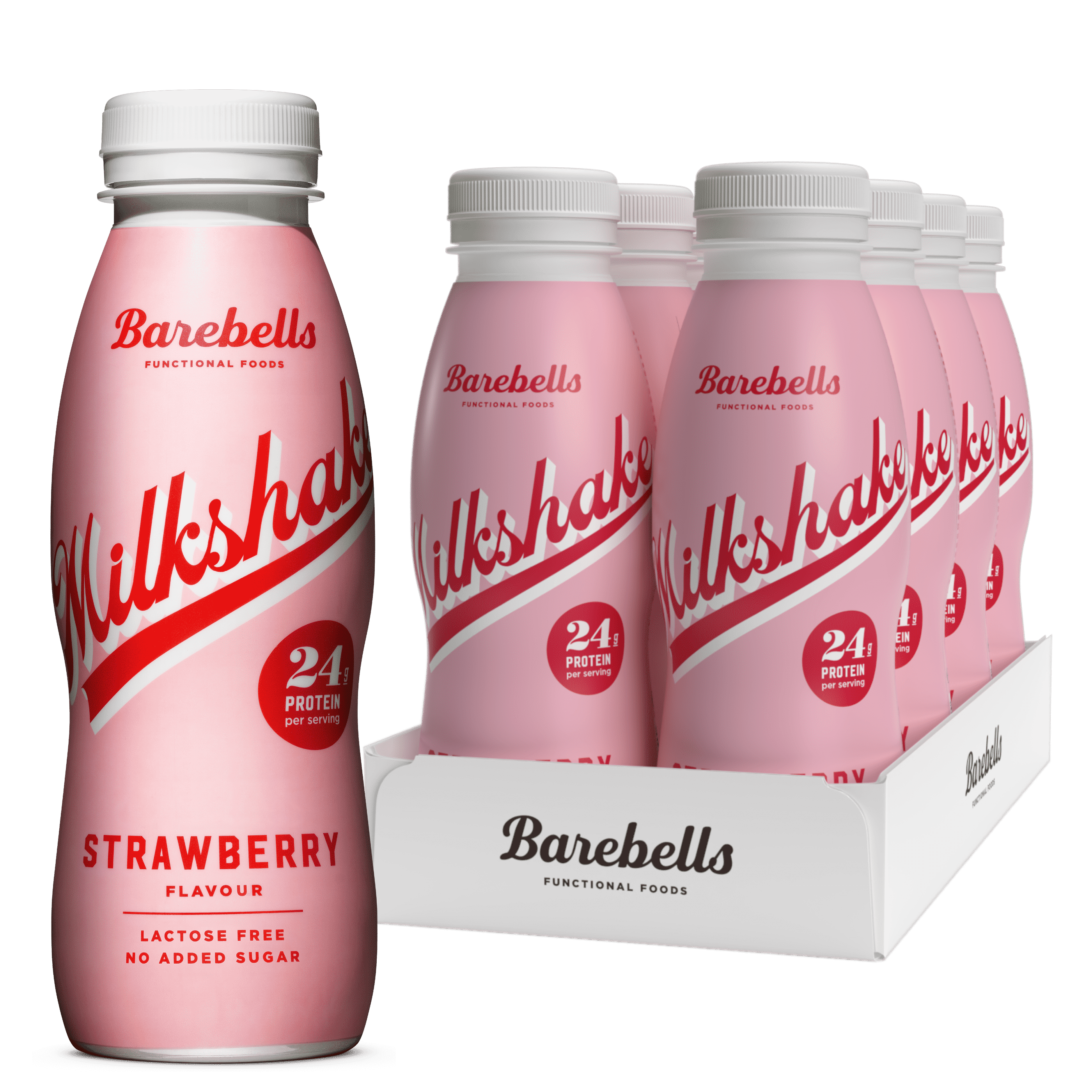 Barebells Strawberry Milkshake 8-pack
