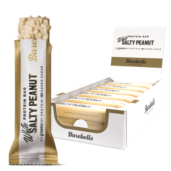 White Salty Peanut Protein Riegel Barebells