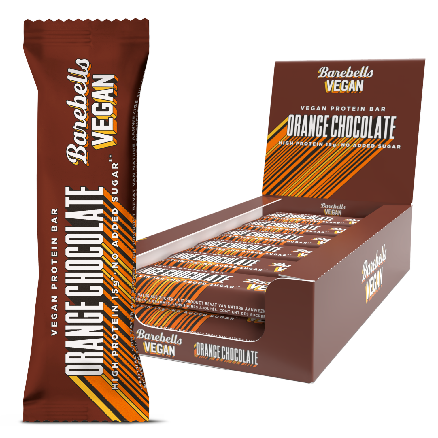 Barebells Vegan Chocolate Orange packshot