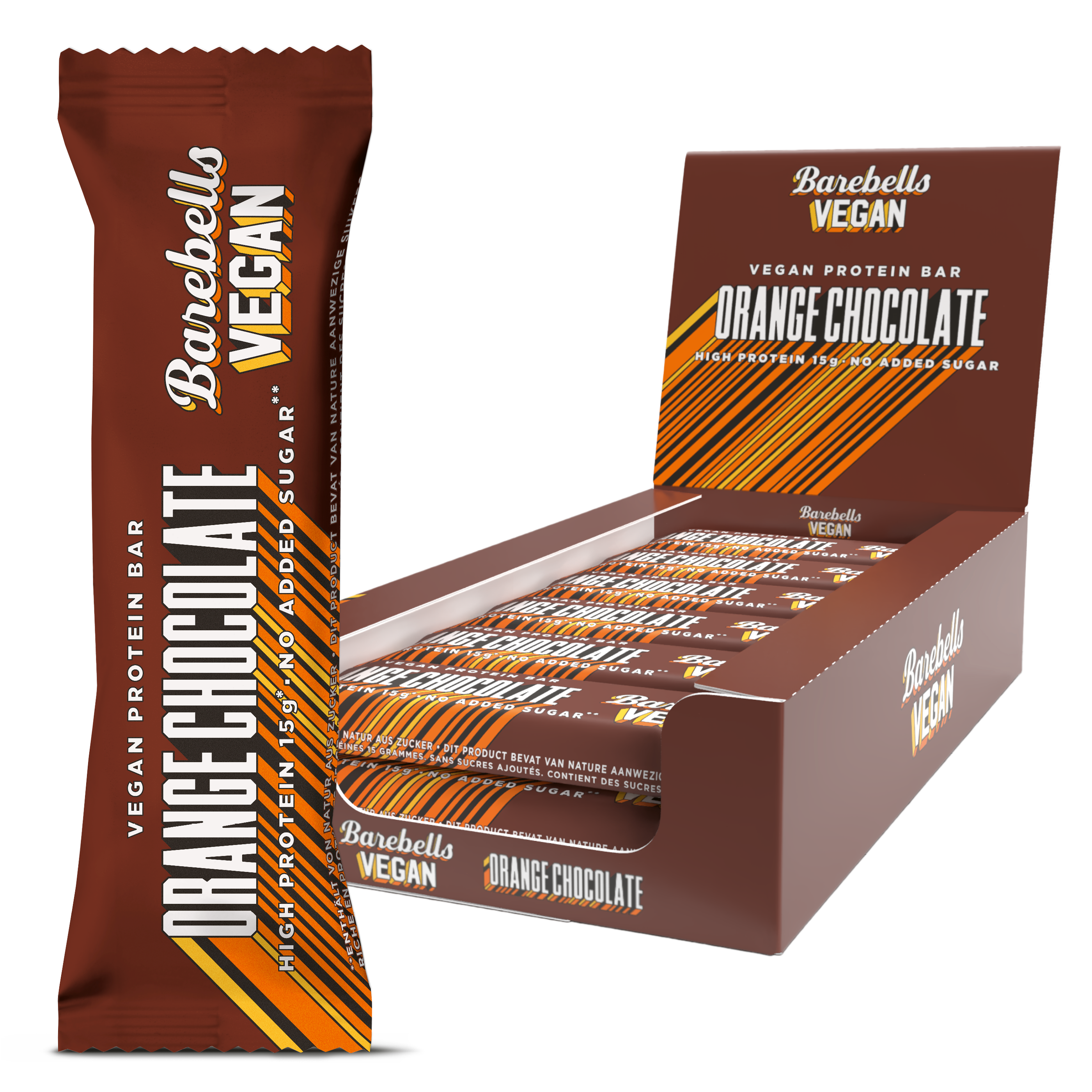 Barebells Vegan Chocolate Orange packshot