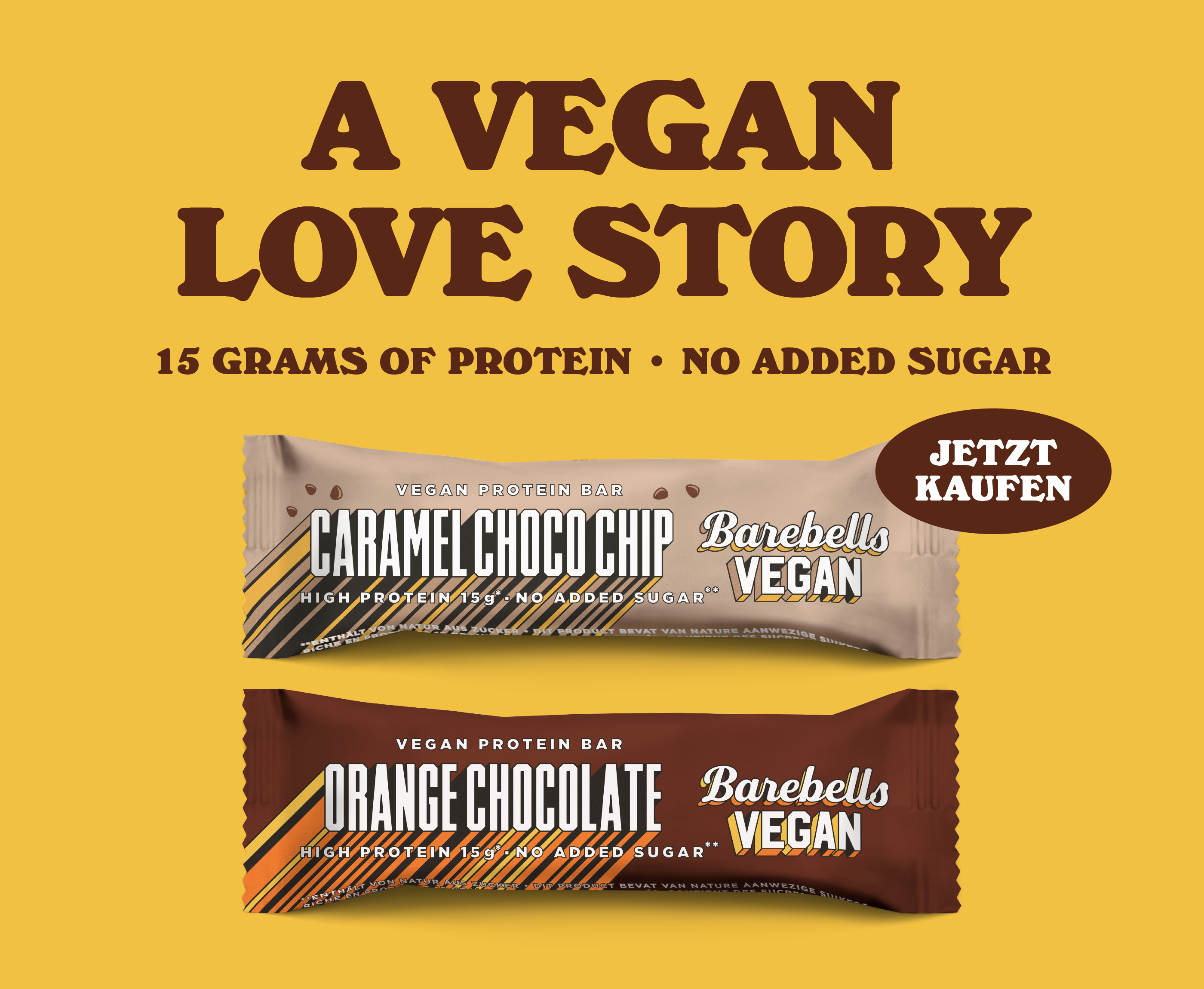 Barebells Blog post banner mobile vegan bars release